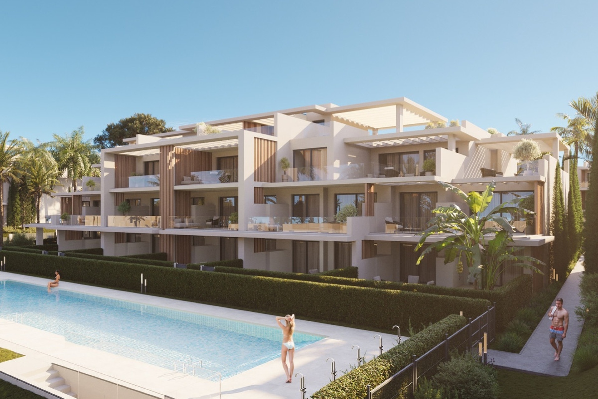Neue Gebäude - apartment - Estepona - New Golden Mile