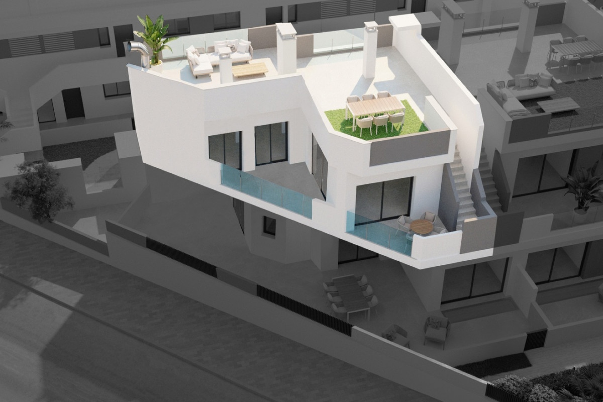 Neue Gebäude - Town house - Orihuela - Los Balcones