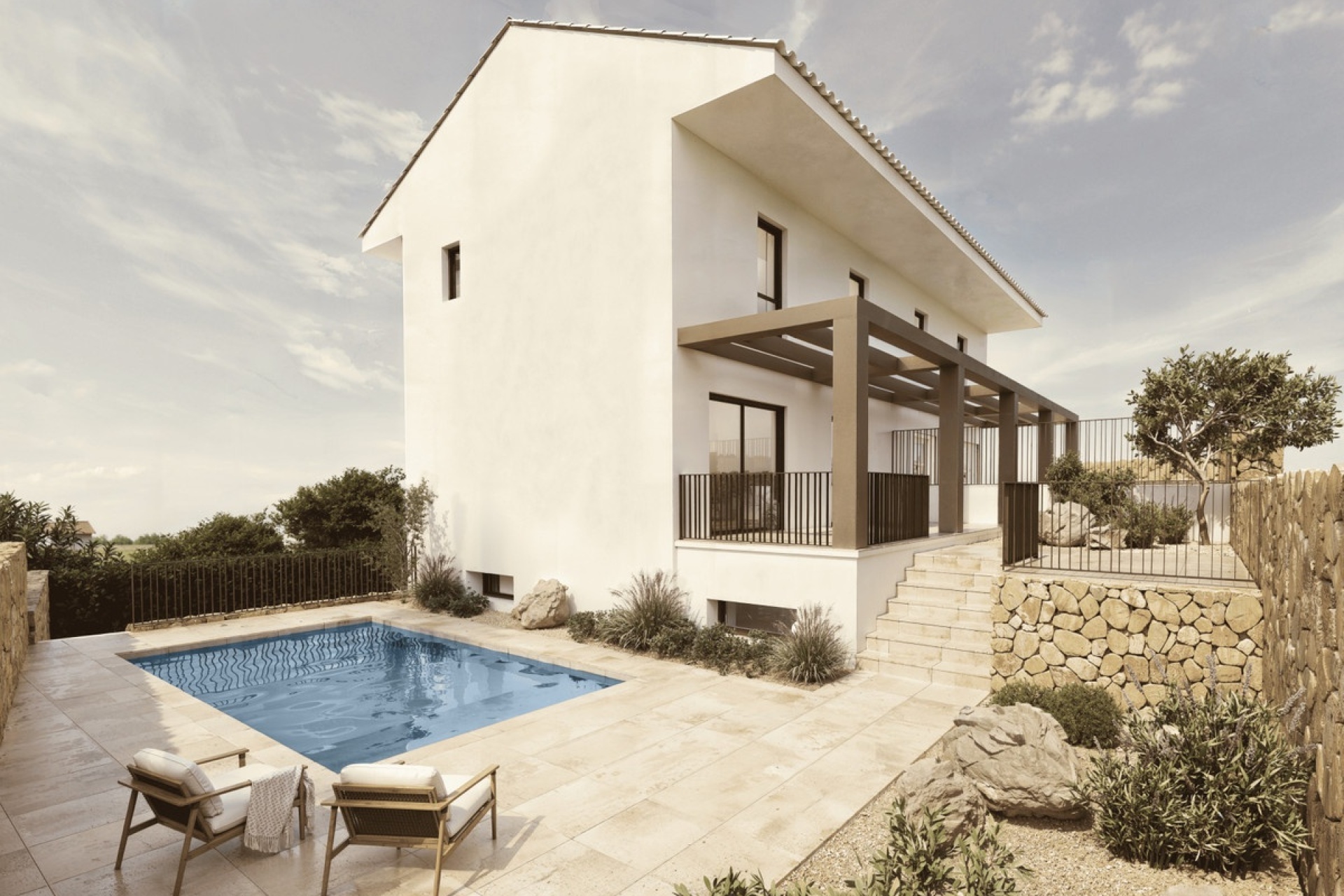 Neue Gebäude - Villa - La Nucía - La Nucia Centro