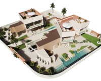 Neue Gebäude - Villa - Orihuela - Orihuela Centro