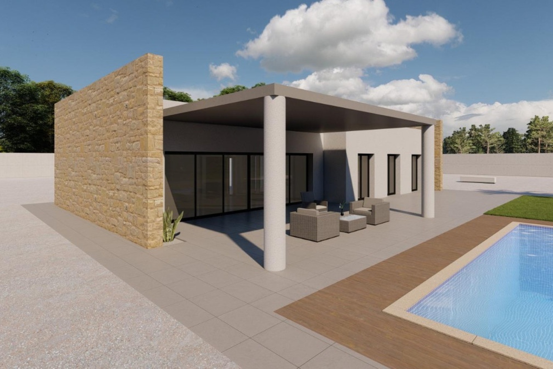 Neue Gebäude - Villa - Pinoso - Pinoso Centro