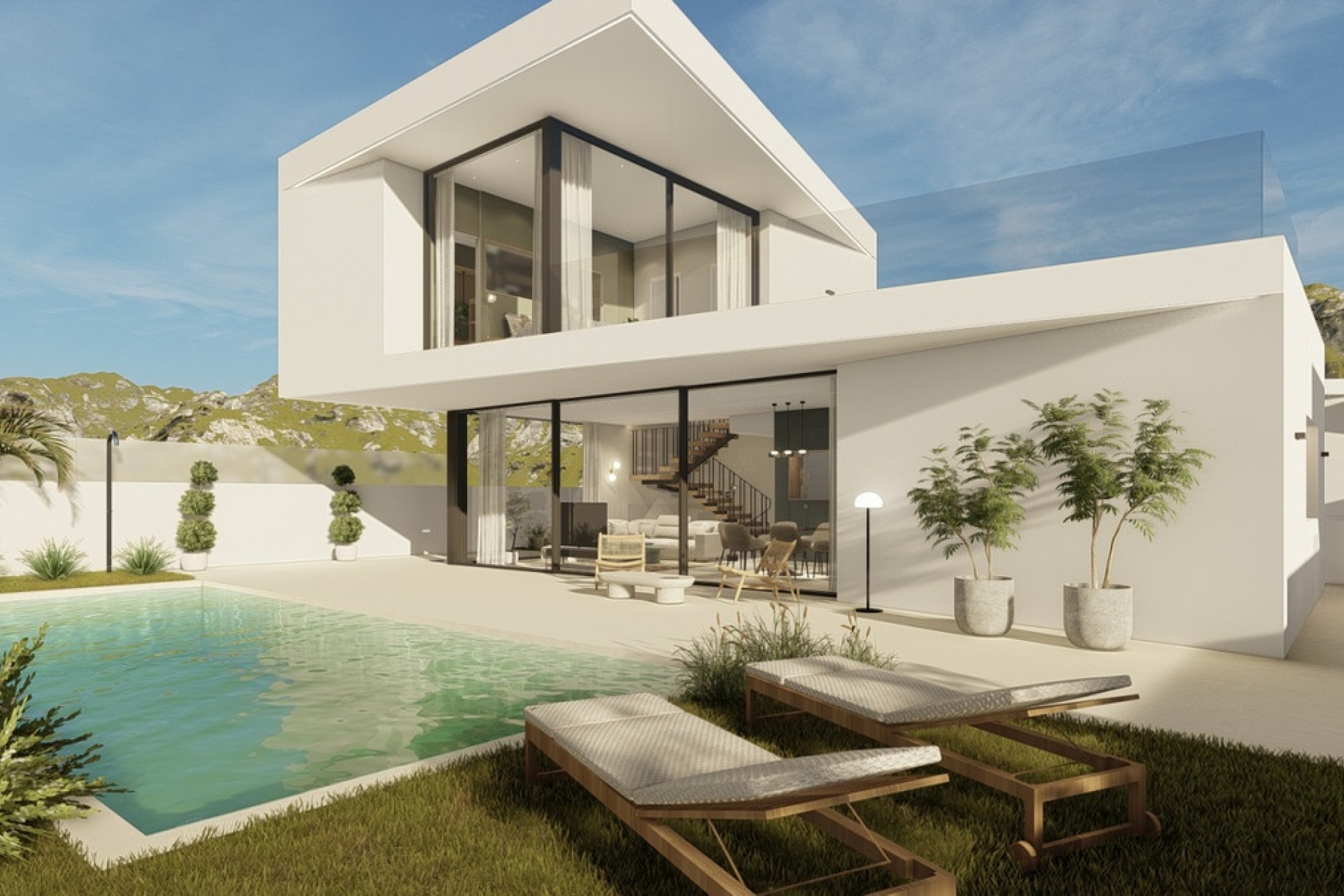 Neue Gebäude - Villa - Polop - Polop Centro