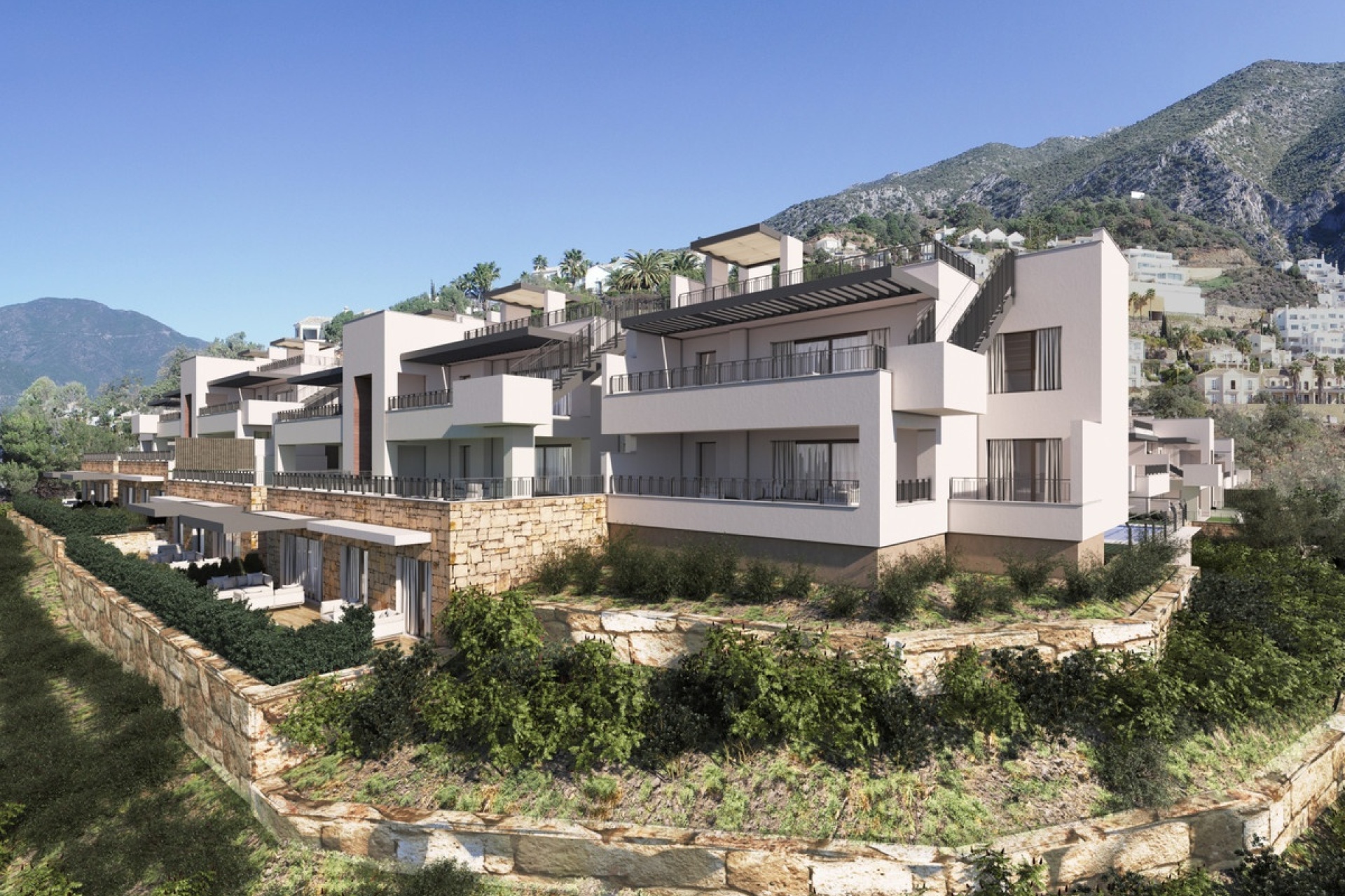 New Build - apartment - Istán