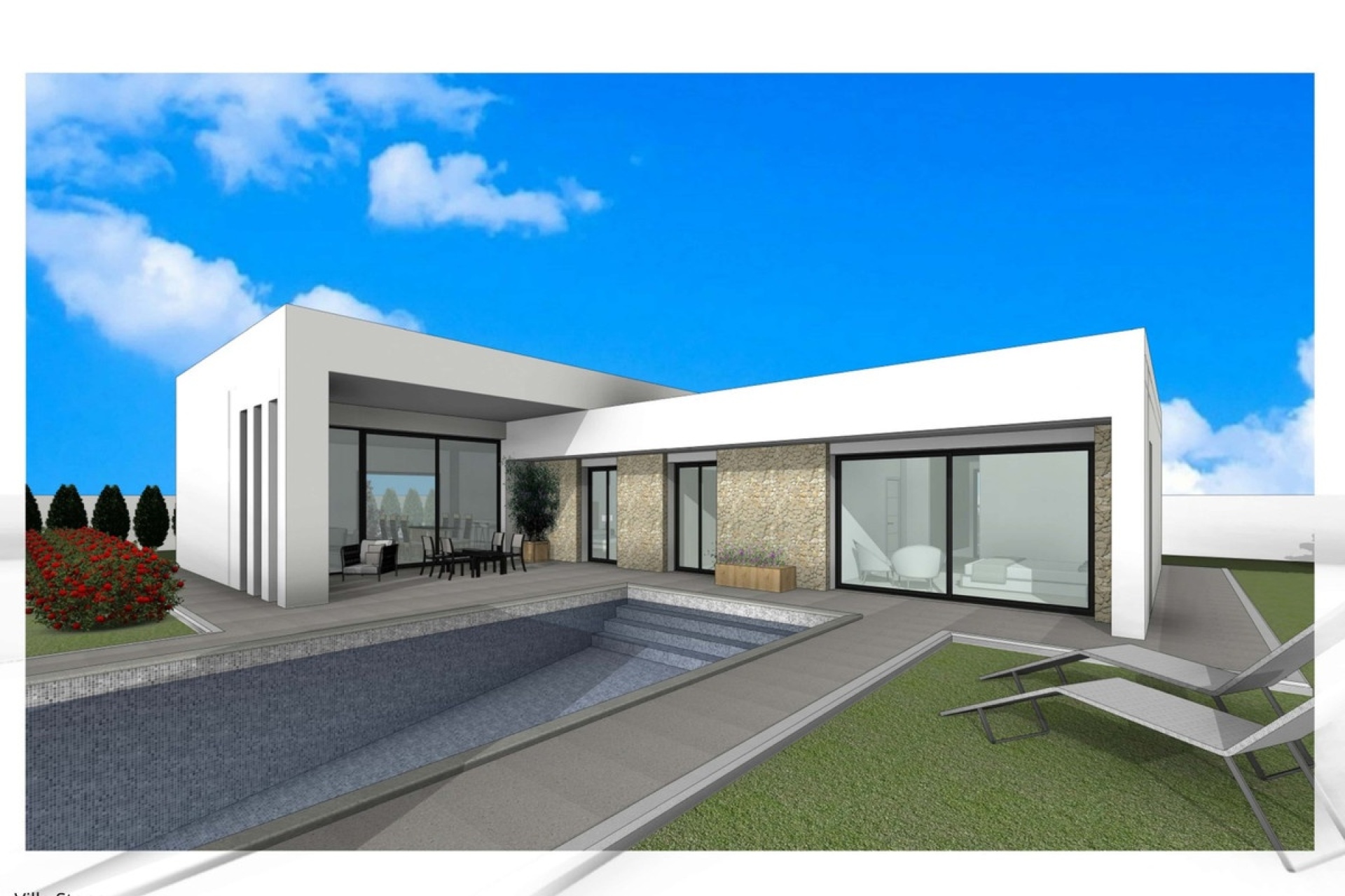 New Build - Villa - Monóvar - Monòver - Monóvar - Monòver Centro