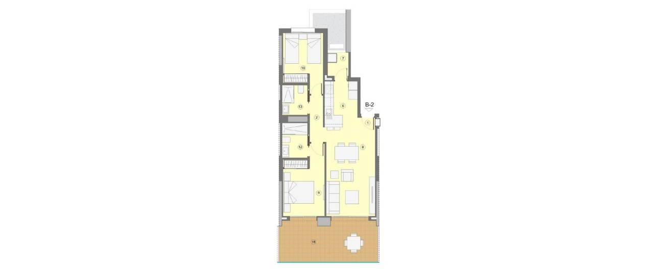 Resale - apartment - Benidorm - Benidorm Centro