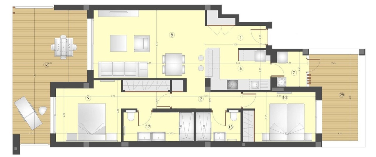 Resale - apartment - Estepona - Bel Air