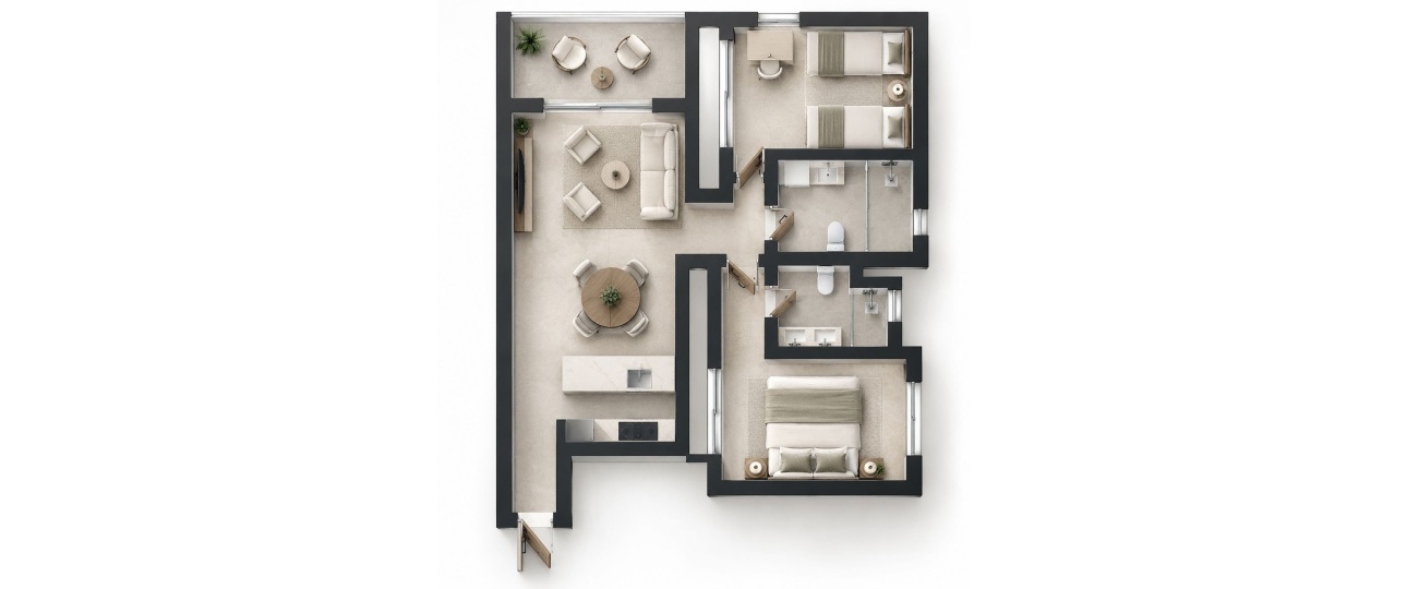 Resale - apartment - Estepona - Estepona Centro
