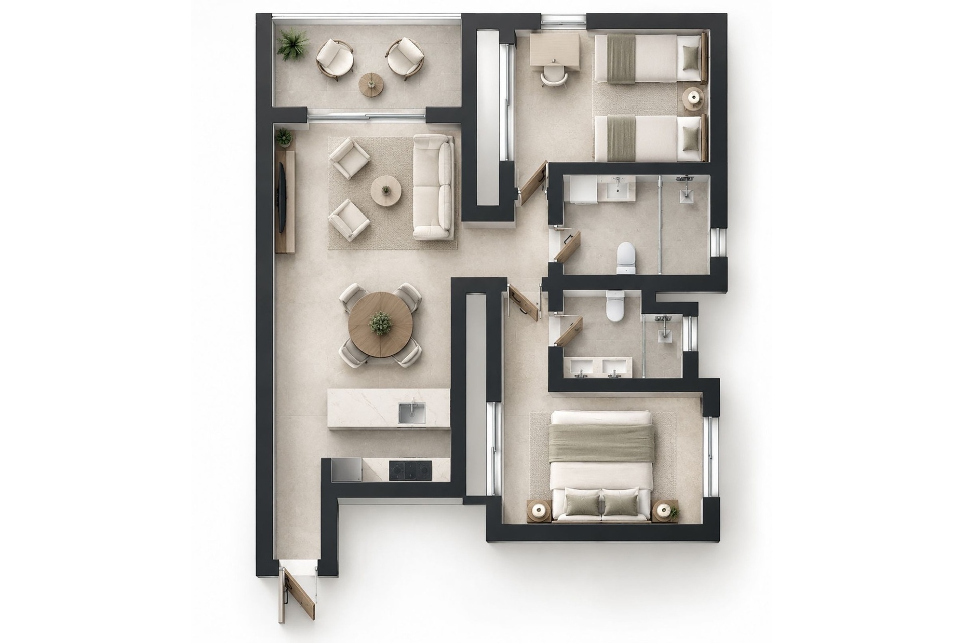 Resale - apartment - Estepona - Estepona Centro