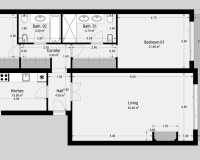 Resale - apartment - Marbella - Guadalmina Baja
