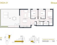 Resale - apartment - Orihuela - Las Colinas Golf