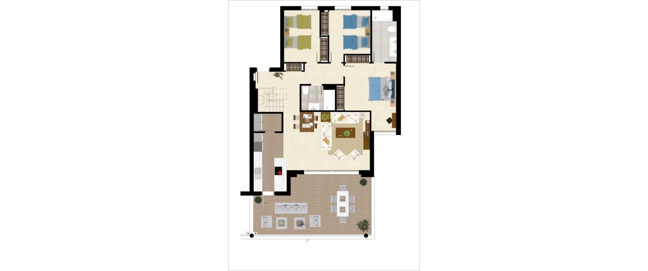 Rynek wtórny - apartment - Marbella - Nueva Andalucía