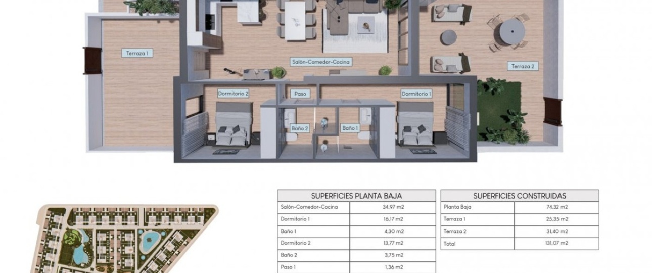 Rynek wtórny - apartment - Orihuela - Los Balcones