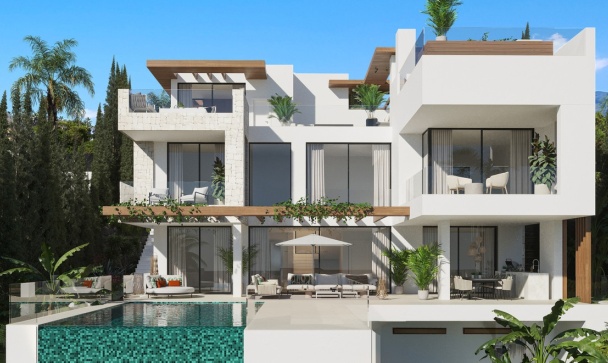 Villa - New Build - Estepona - Estepona Centro