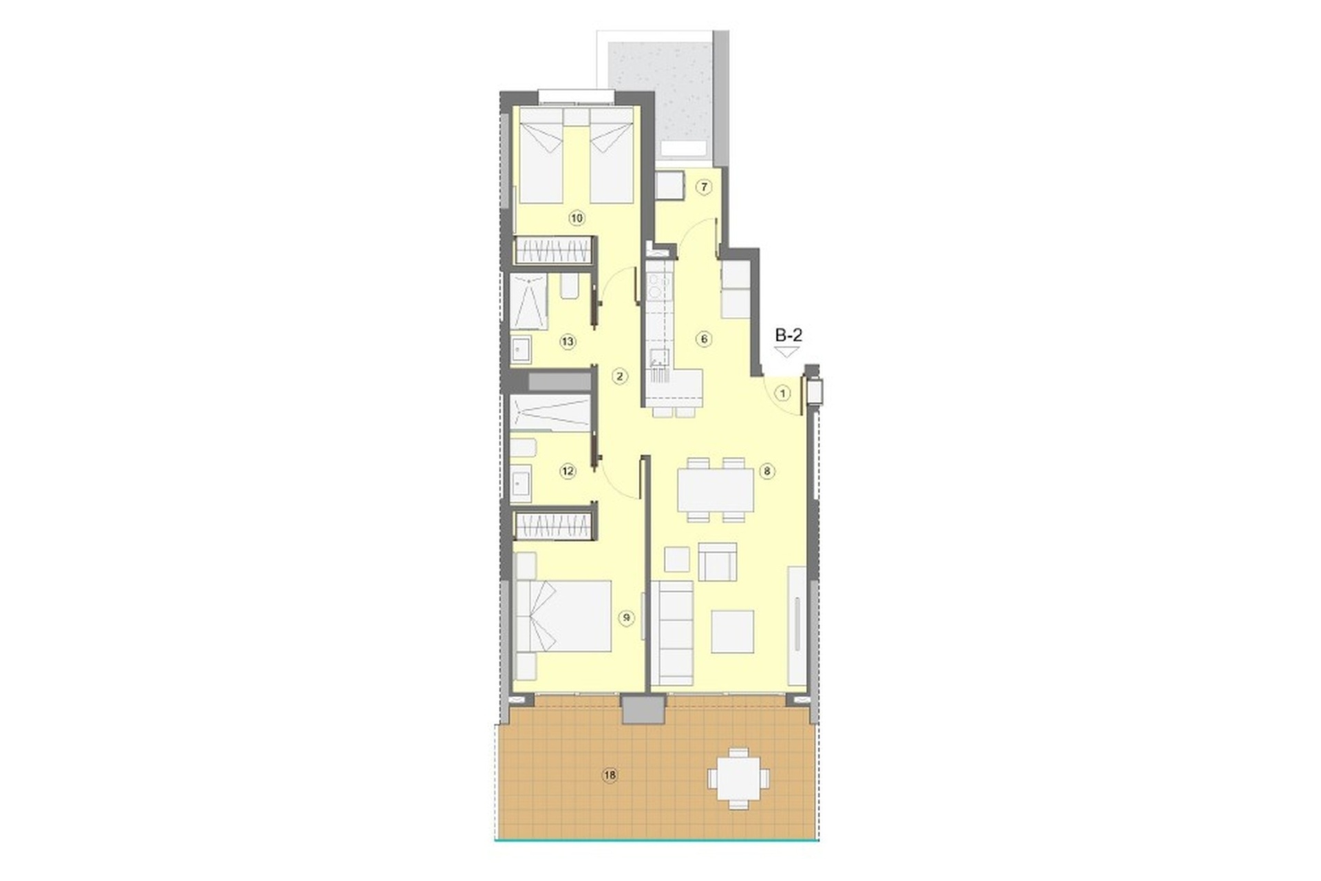 Wiederverkauf - apartment - Benidorm - Benidorm Centro