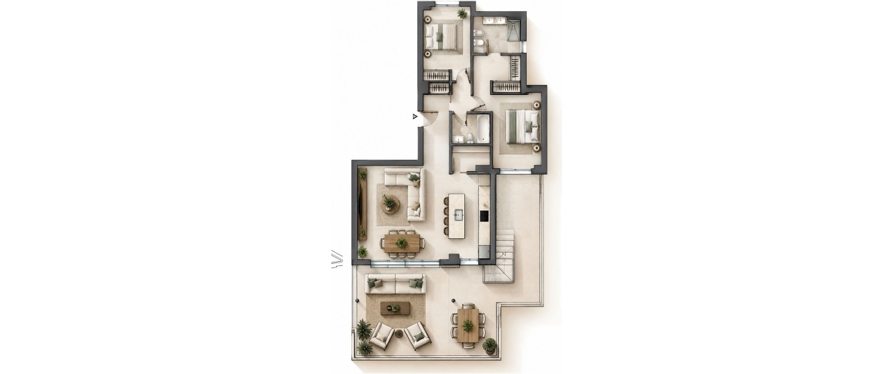 Wiederverkauf - apartment - Estepona - Estepona Centro