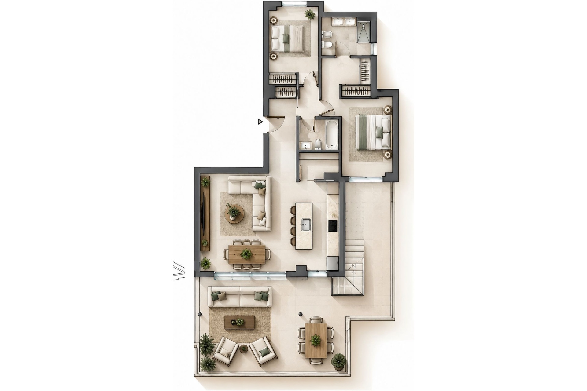 Wiederverkauf - apartment - Estepona - Estepona Centro