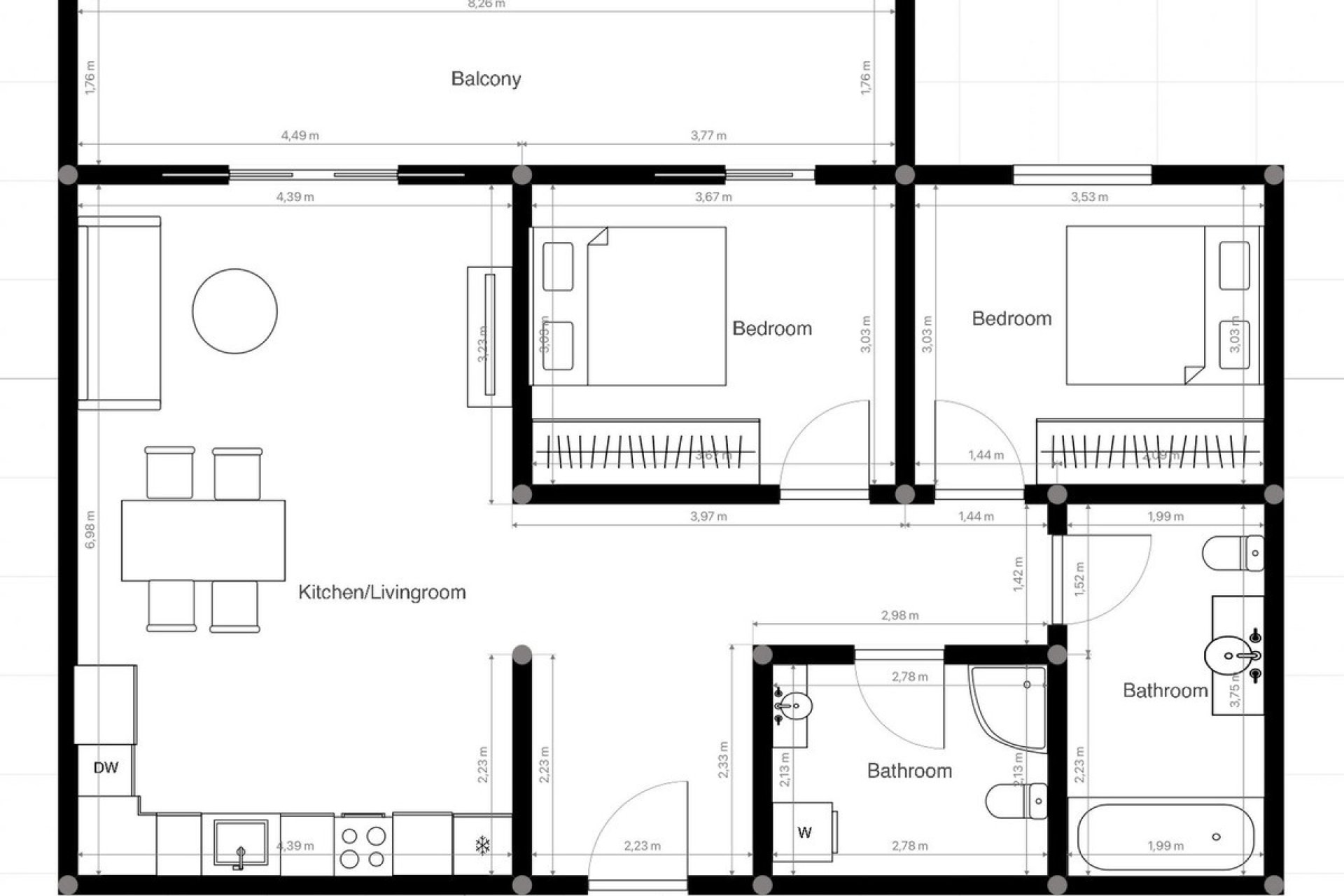 Wiederverkauf - apartment - Manilva - San Luis de Sabinillas