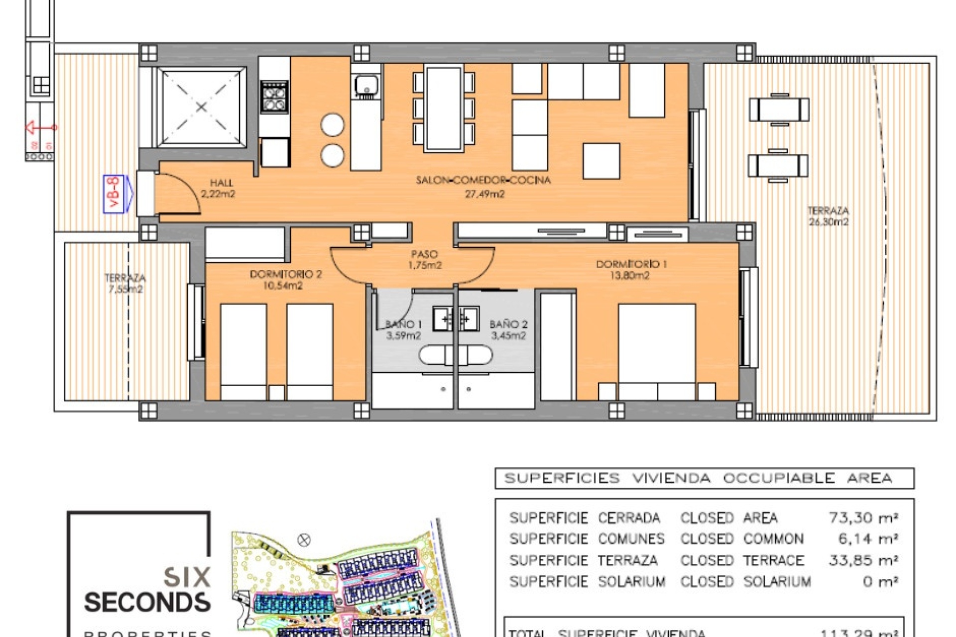 Wiederverkauf - apartment - Orihuela - Playa Flamenca