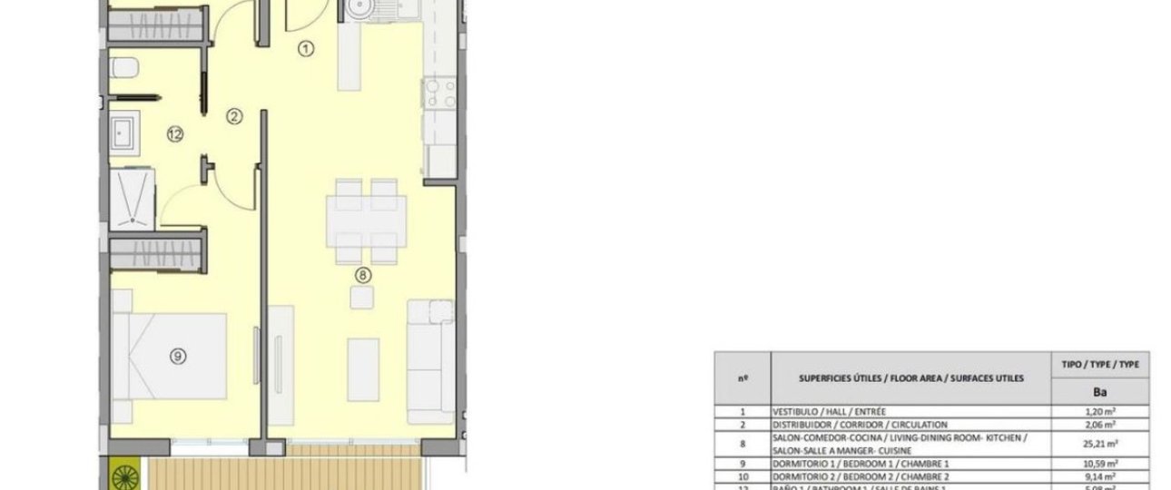 Wiederverkauf - apartment - Orihuela - Villamartin
