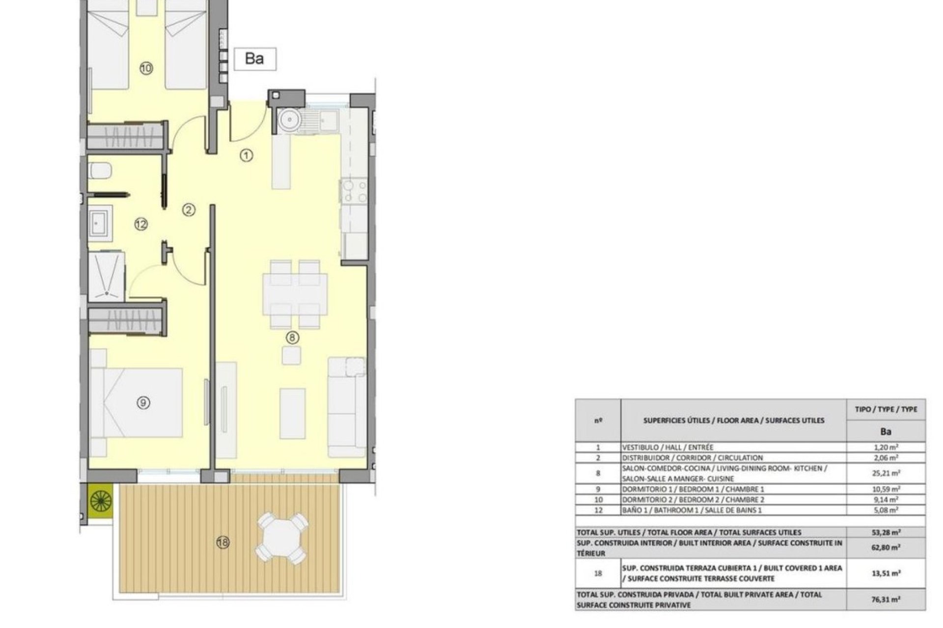 Wiederverkauf - apartment - Orihuela - Villamartin