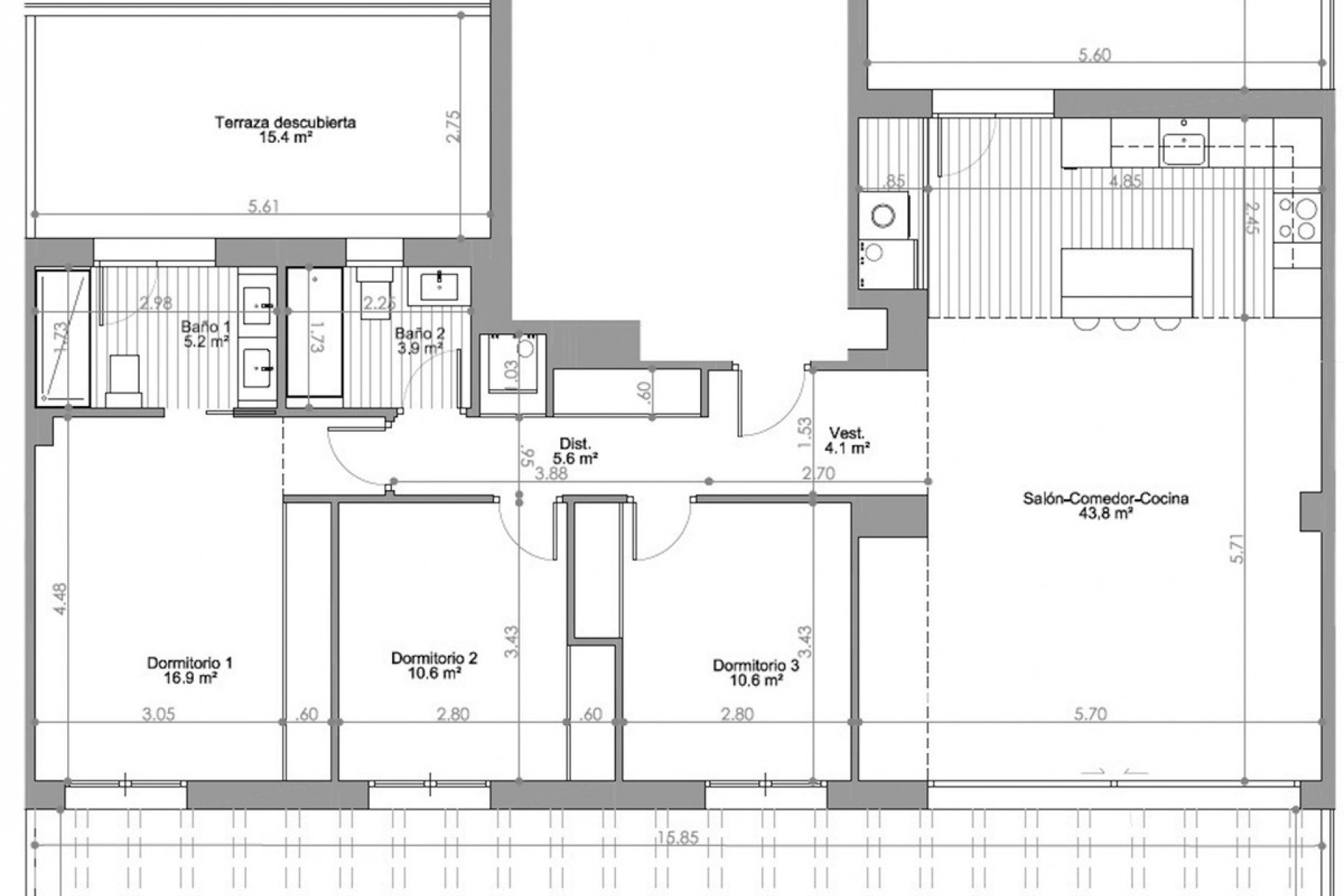 Wiederverkauf - apartment - Torremolinos - Playamar